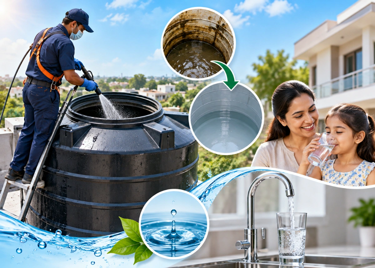 Why Regular Water Tank Cleaning Is Important for Your Home
