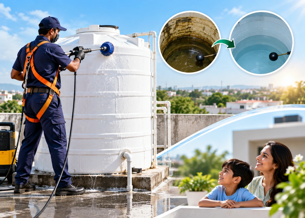 Overhead Water Tank Cleaning: Complete Guide for Better Hygiene