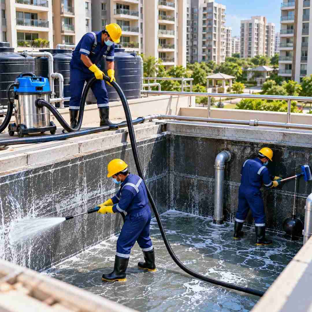 Apartment / Society Water Tank Cleaning