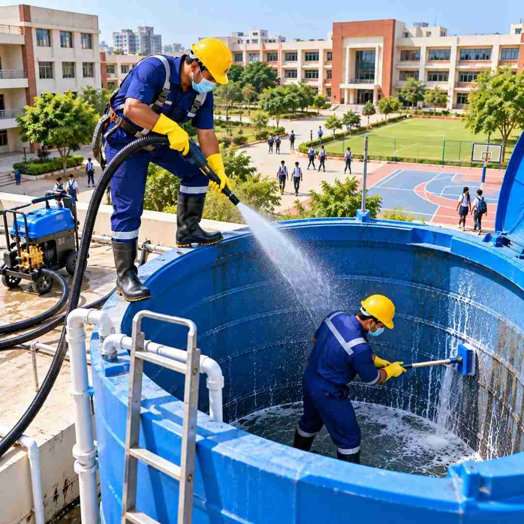 School & College Water Tank Cleaning