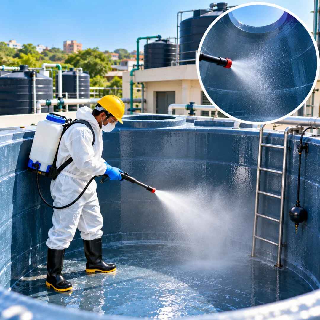 Water Tank Disinfection & Sanitization