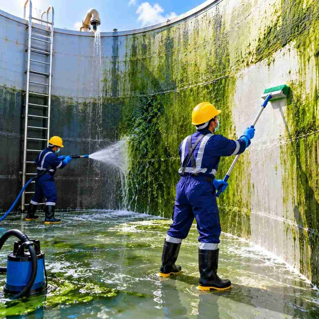Water Tank Algae Removal