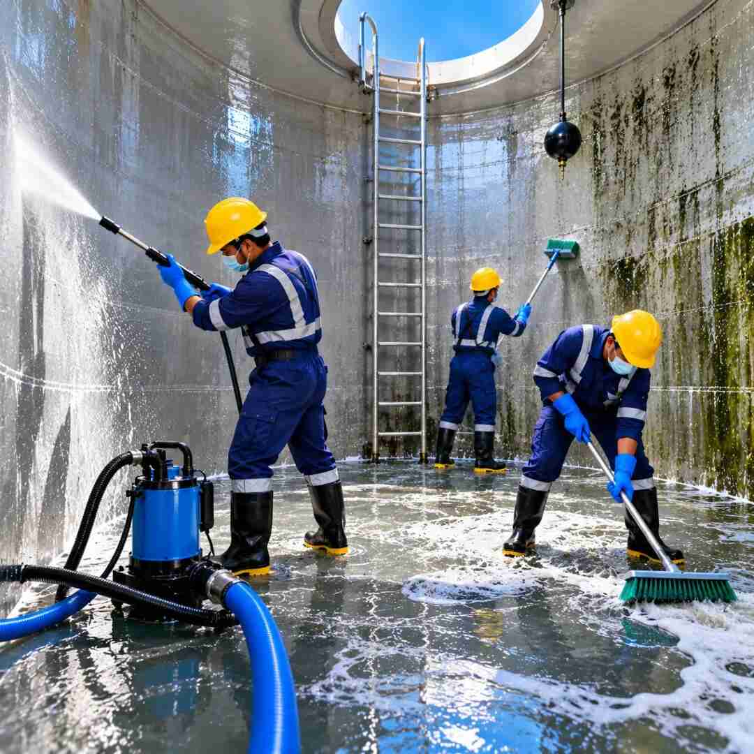 Water Tank Deep Cleaning