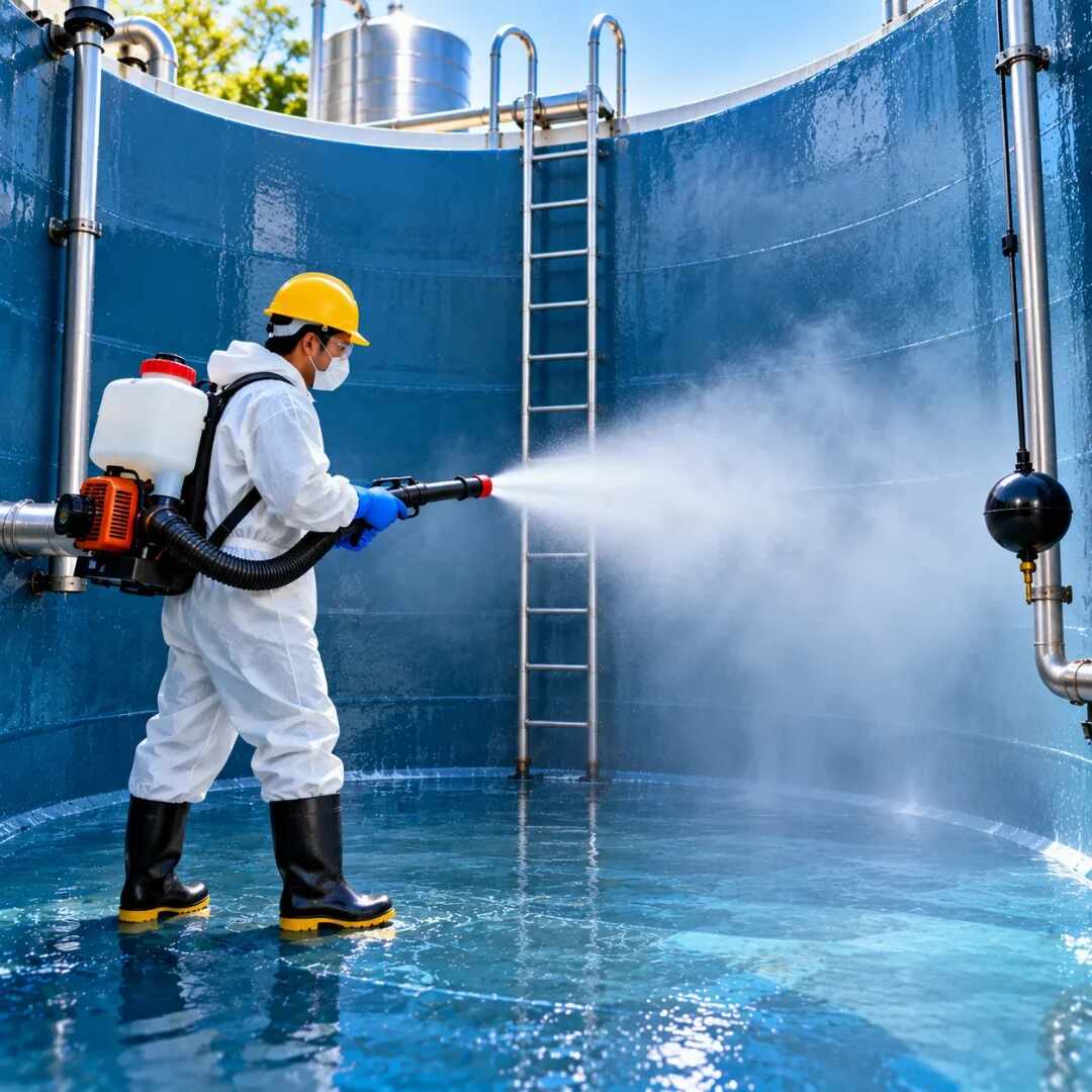 Water Tank Sterilization