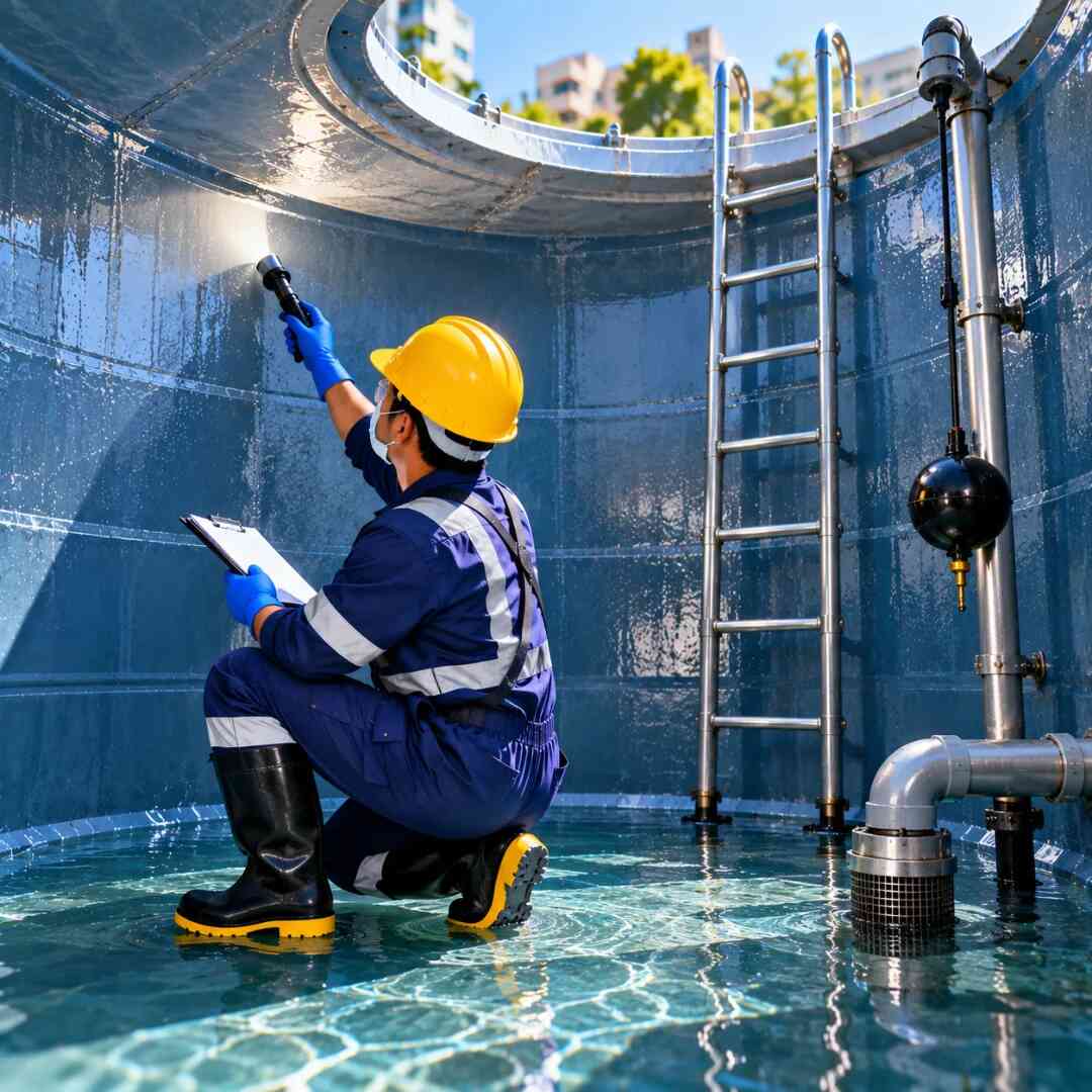 Water Tank Inspection & Maintenance